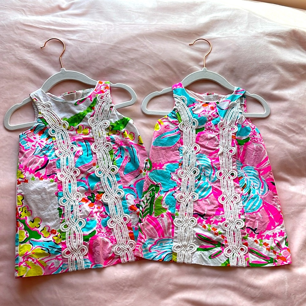 Lilly Pulitzer for target shift dress tropical spring break palm 12 month